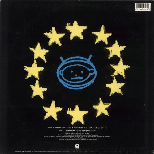 U2 Lemon Remixes - Yellow Vinyl - EX US 12